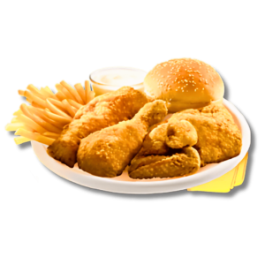 وجبة دجاج بروستد